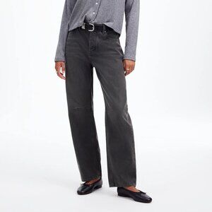 GUC Madewell Darted Barrel-Leg Jean - Size 27